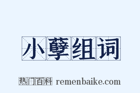 小孽组词是什么意思的图片